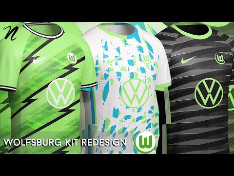 I Redesigned Wolfsburg's Kits 2020/2021 by Noah Qehzy