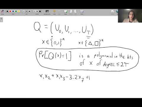 CS867 / QIC890 week 4: the polynomial method