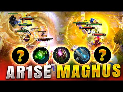 11 minutes of Ar1Se Magnus outplaying his enemies - Best Magnus in Dota 2