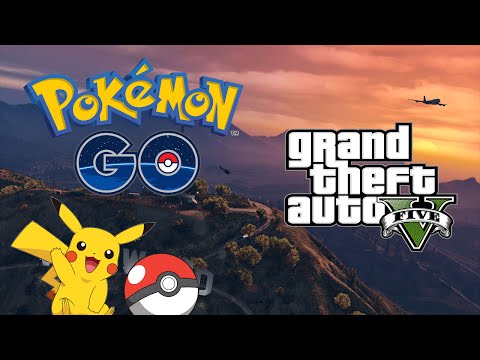 GTA V - POKEMON GO - (GTA V MOD) [ITA-ENG]