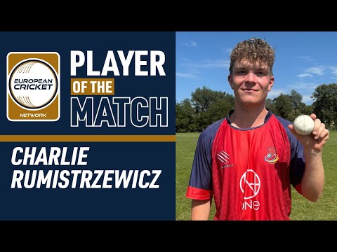 POTM Match 3: C.Rumistrzewicz - CRO vs ESP | ECI Mediterranean Cup T20I, 2024 | 3 Aug 2024 ECN24.046