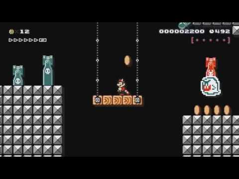 The Castle's Cannons by Kruhl S. - Super Mario Maker - No Commentary 1br