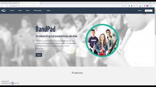 BandPad - How to access and sign in