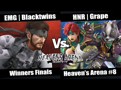 Heaven's Arena #8 Winners Finals - EMG | Blacktwins (Snake) vs HNR | Grape (Roy, Wolf)