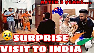 Surprise Visit | Australia 🇦🇺 to India 🇮🇳 | After 4 long years!!! #surprise #vaapsi #trending