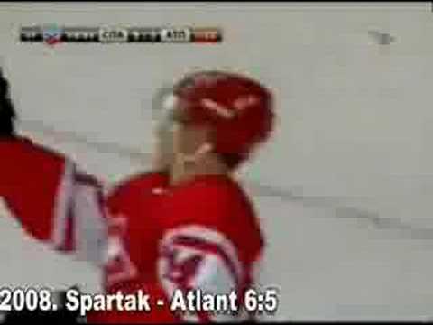 September 2, 2008. KHL. Spartak - Atlant