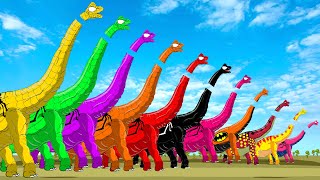 T-Rex vs Brachiosaurus- DINOSAURS SIZE COMPARISON: Why Disney Got Dinosaur Extinction Wrong