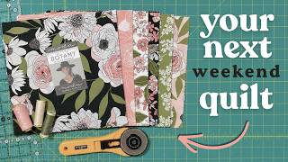 An Easy Layer Cake Quilt That's Perfect for a Weekend project