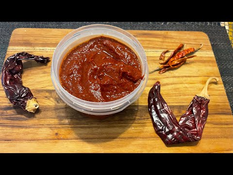 Traditional Mexican Chili Paste for Menudo, Moles and other Hot Spicy Dishes