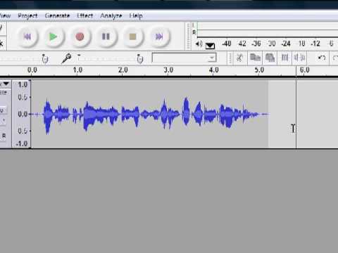 How to make ur voice sound deeper in Audacity
