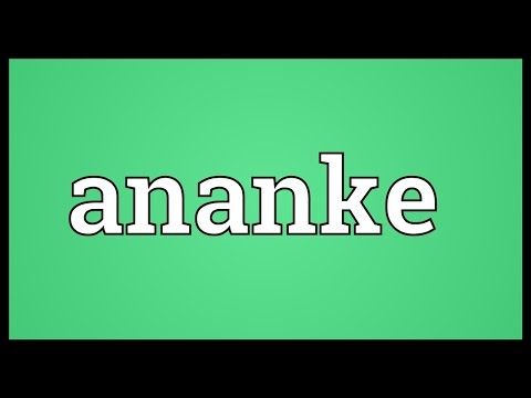 Ananke Meaning