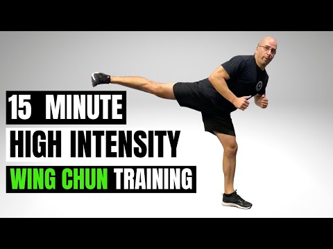 15 MIN WING CHUN HIIT Workout - All levels, No Equipment, No Repeat