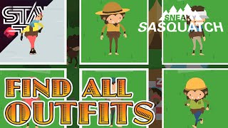 Sneaky Sasquatch - How To Find All Outfits