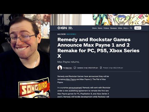 Max Payne 1 & 2 Getting Remakes by Remedy & Rockstar Games! - Gor's Thoughts/REACTION (GIMME!)