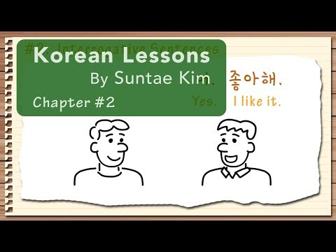 Korean Lessons by Suntae Kim - 02 Interrogative Sentences & Extra Info