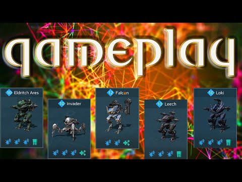 War Robots Eldritch Ares Invader Falcon Leech Loki Gameplay
