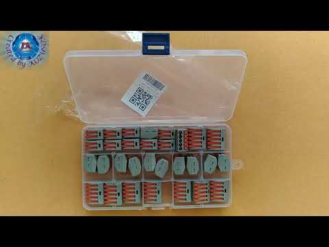 2- 3-5 Holes Spring Conductor Terminal Block Wire Connector 30pcs-Gearbest.com