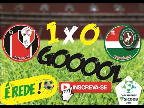 CATARINENSE 2018   JEC 1 X 0 CONCORDIA
