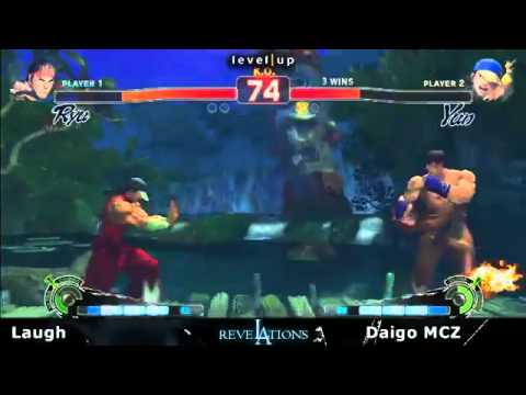SSF4 AE [yun] Daigo  vs Laugh [Ryu] Revelations  2