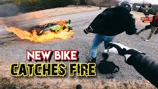 Awesome Stupid Moto moment | Instant Karma | Close Call biker | RevIt Up Moto Ep-50