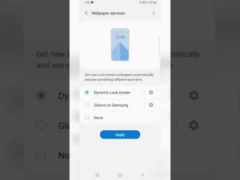How To Change Wallpaper Service in Samsung Smartphones. #shorts #samsung