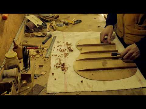 Making classical guitar from SCRATCH!!! -part 7-