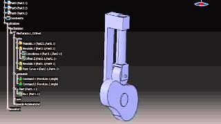 cam follower mechanism in catia