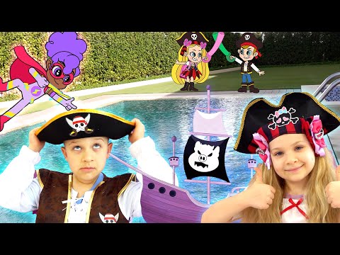 Diana and Roma’s Pirate Dress Up Adventure!