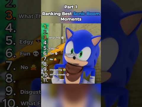 Mentality Sonic Boom 🗿 #ranking #sonicboom #moments #shorts