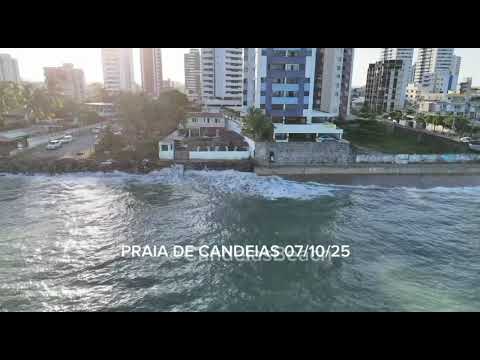 Avanço do mar em Candeias