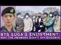 The Actual Reason Why every BTS member was absent : Suga's military enlistment day #kpop #suga #bts