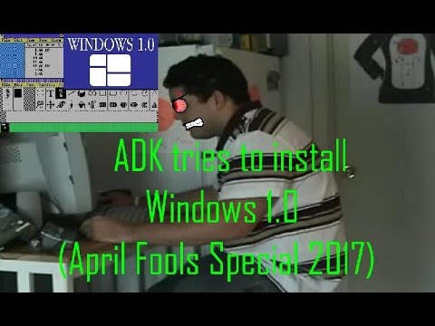 The Angry Dominican Kid Show - Season 1 Episode 12: ADK tries to install Windows 1.0