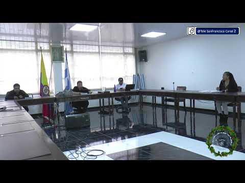 Sesión Extraordinaria Del Concejo Municipal De San Francisco Cundinamarca, Diciembre 21 de 2025
