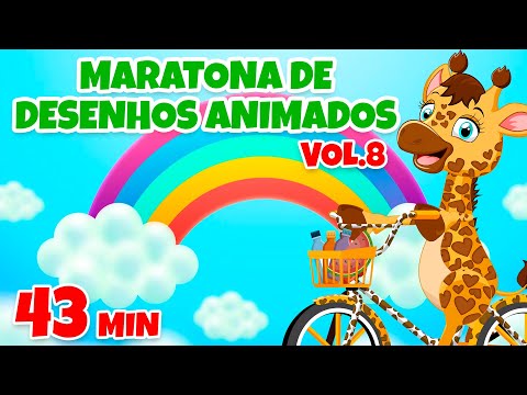 Maratona de Desenhos Animados Vol. 8 - Giramille 43 min | Desenho Animado Musical