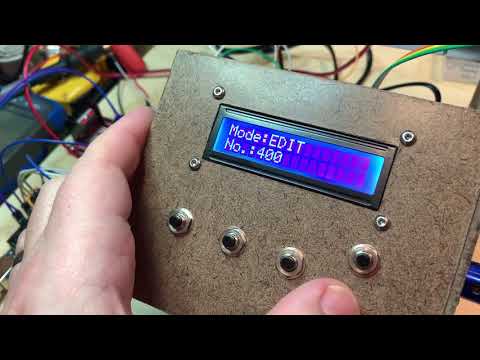 Demonstration of Arduino-based pickup winding machine