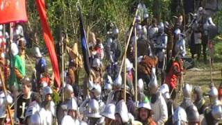 preview picture of video '6 Czech Medieval battle war historical fight Libusin 2009'
