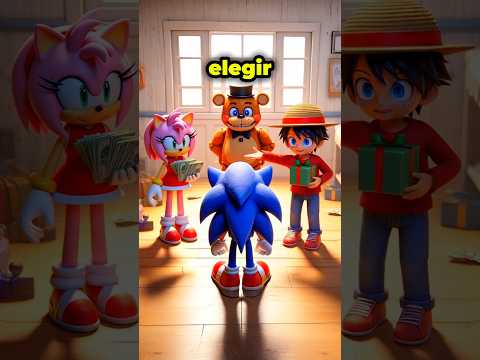 SONIC ELIGE FAMILIA 😭 #shorts