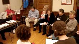 2008 Scales Mound Christmas party--Go Tell It on the Mountain