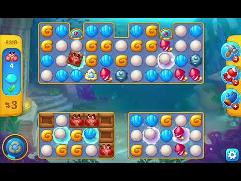 Fishdom Easy Level 9316 (No Boosters) @choraelmin