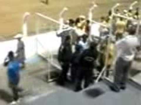Momentos depois da Briga entre a Torcida do Estanciano e Amadense
