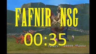 Final Fantasy X [NSG] - Arena: Fafnir in 00:35