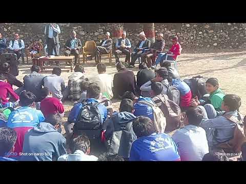 2082 मा सहभागी SEEका भाइ बहिनीहरुलाई शुभकाना दिदै 