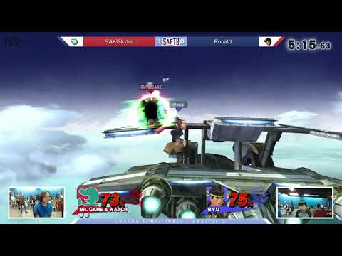 Saturdays are for the Boys February Losers Finals - SAK|Skylar (Mr. G&W) vs Ronald (Ryu)