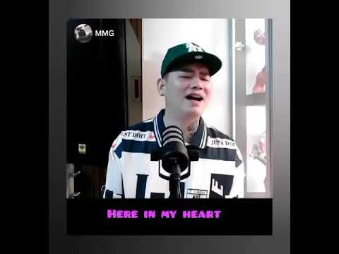 Here in my heart by: Mark Michael Garcia ♥️ SR by: Malen Mendoza ...🙏🙏