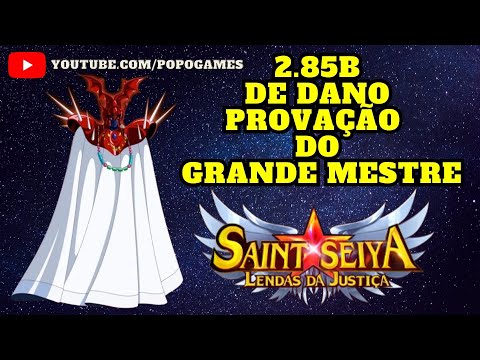 PROVAÇÃO DO GRANDE MESTRE - SAINT SEIYA LENDAS DA JUSTIÇA F2P