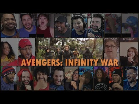 "Avengers: Infinity War" - Official Trailer (Reaction Mashup)