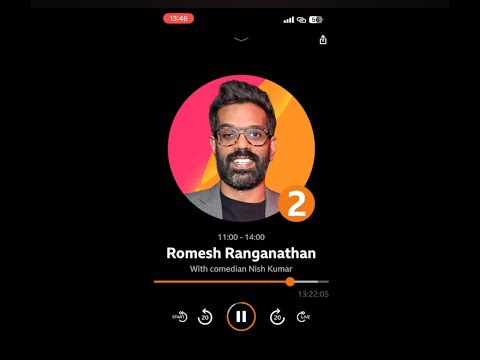 Tony McKeith talks 'Zebras' with Romesh Ranganathan on BBC Radio