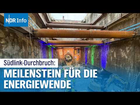 Video Thumbnail: Stromtrasse Südlink: Unterirdische Arbeiten kurz vor Durchbruch | NDR Info