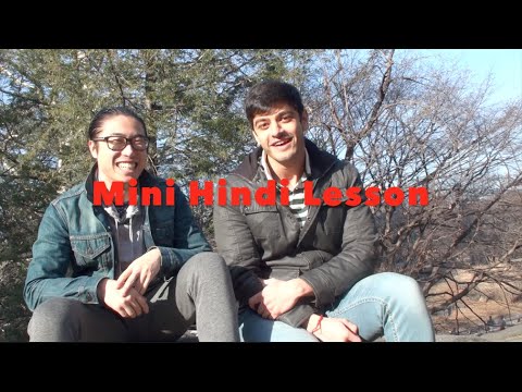 Mini Hindi Lesson with Rohin & Josh!