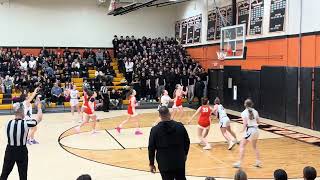 Lucy Arps hits the 3-pointer to give Chatham the early lead vs. Somerville